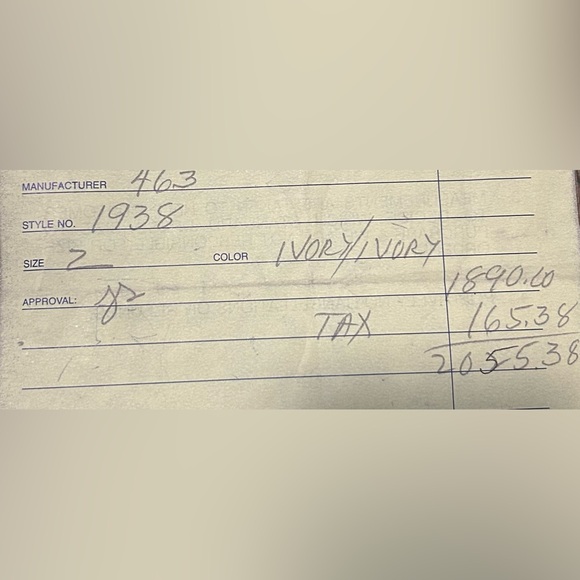 Waters Bridal Dress - Picture 8 of 8